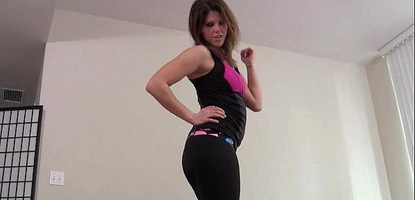  Let me give you a handjob in my yoga pants JOI